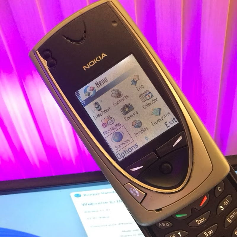 Nokia 7650 Symbian Sliding Phone First Camera Phone | SlickSmith Technology