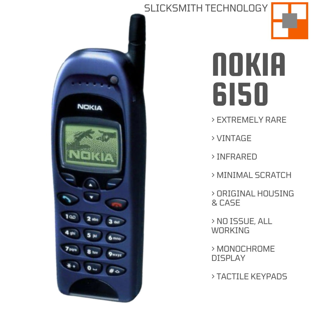 Nokia 6150 Network Unlocked Vintage Phone | SlickSmith Technology