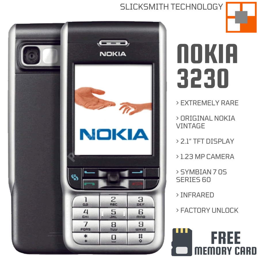 Nokia 3230 Symbian Phone Nerwork Unlock | SlickSmith Technology