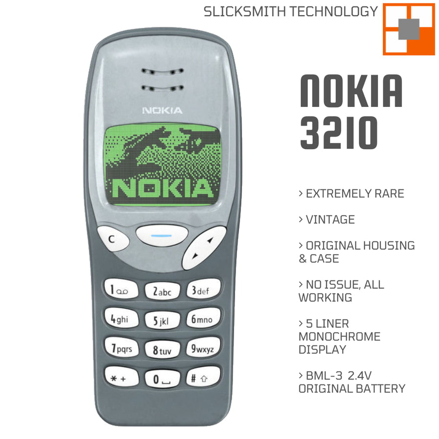Nokia 3210 Network Unlock | SlickSmith Technology